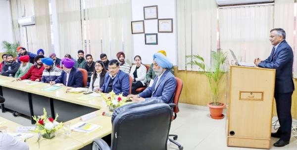 Dr. Inderjeet Singh, Vice-Chancellor GADVASU Addressing 